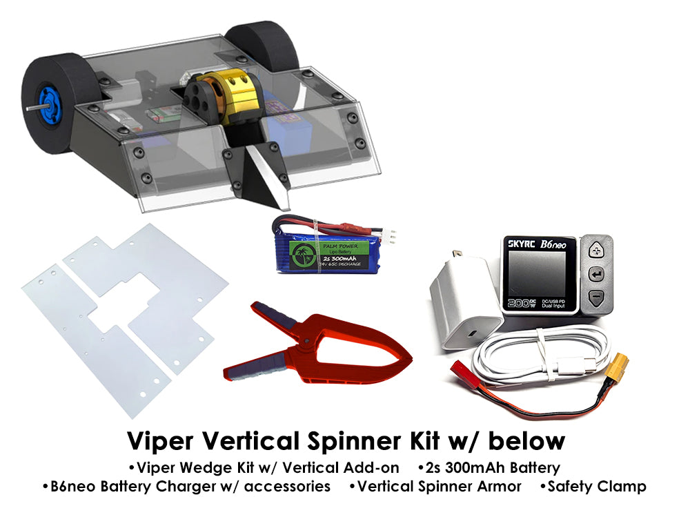 READY TO FIGHT FingerTech Viper Vertical Spinner Kits - Configurable