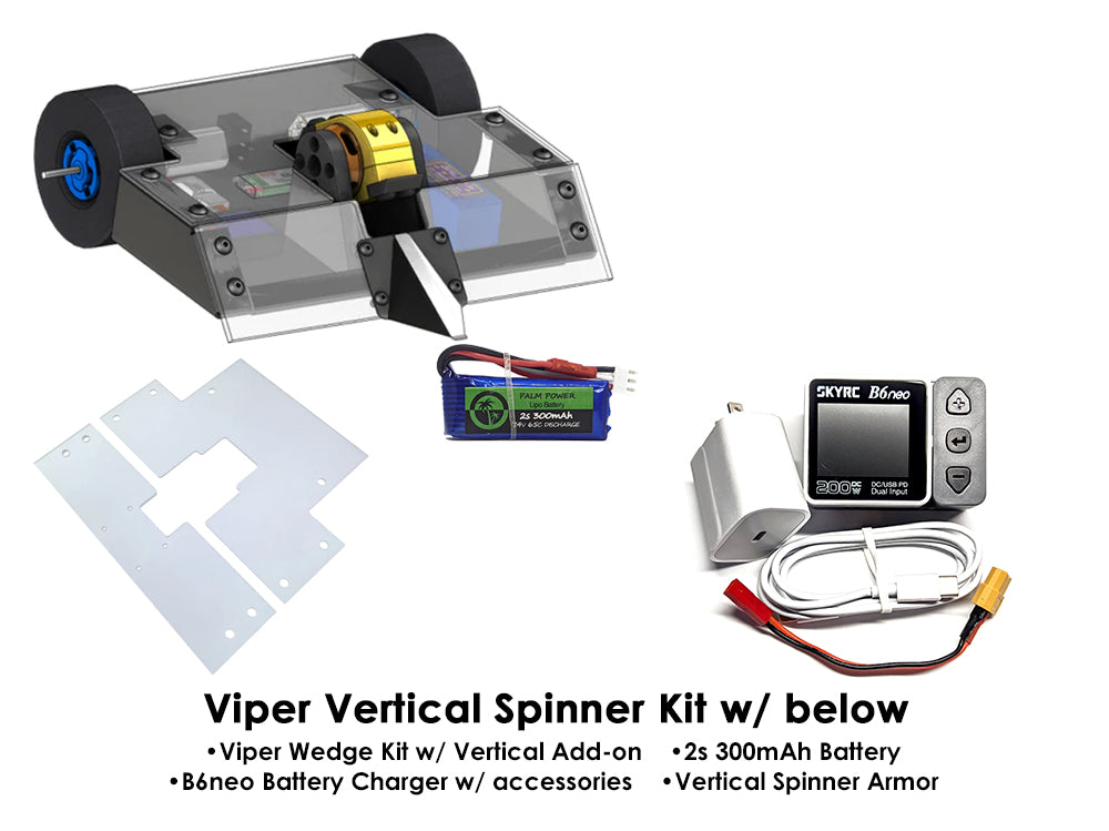 READY TO FIGHT FingerTech Viper Vertical Spinner Kits - Configurable