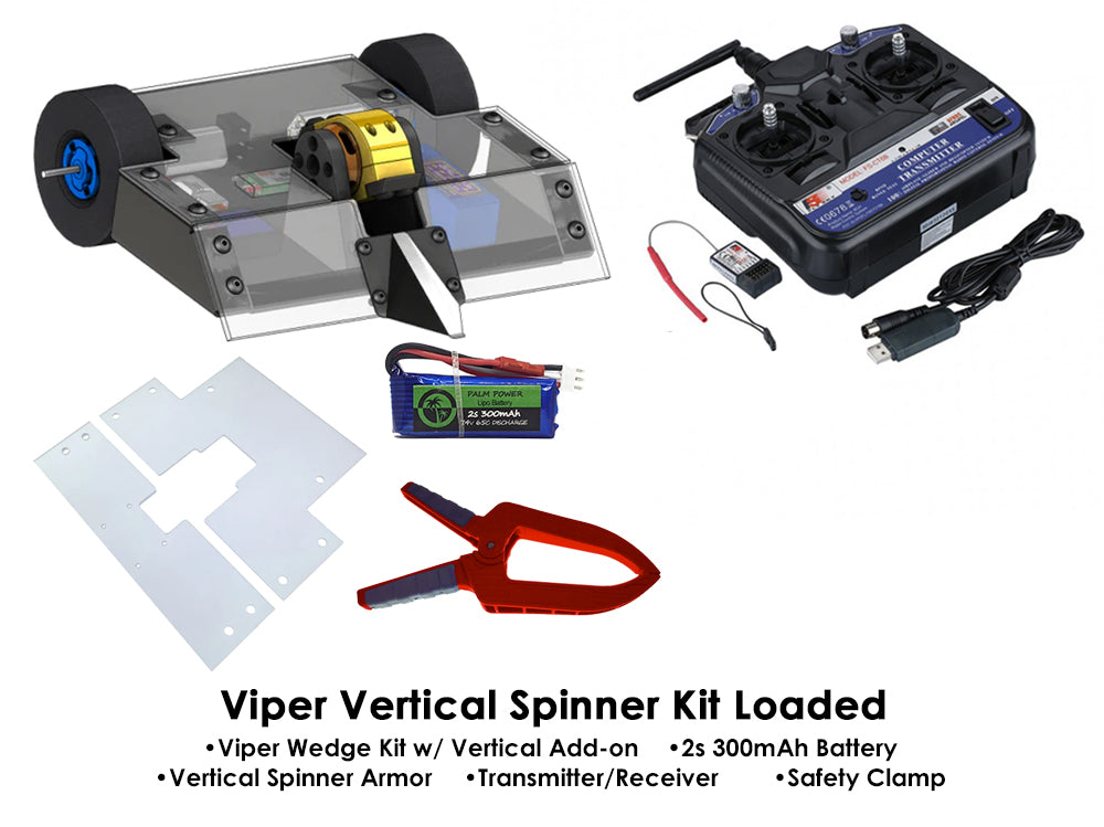 READY TO FIGHT FingerTech Viper Vertical Spinner Kits - Configurable
