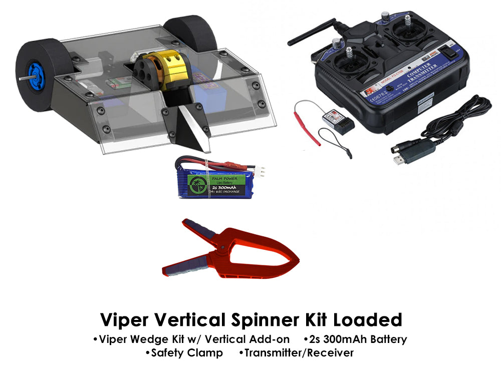 READY TO FIGHT FingerTech Viper Vertical Spinner Kits - Configurable