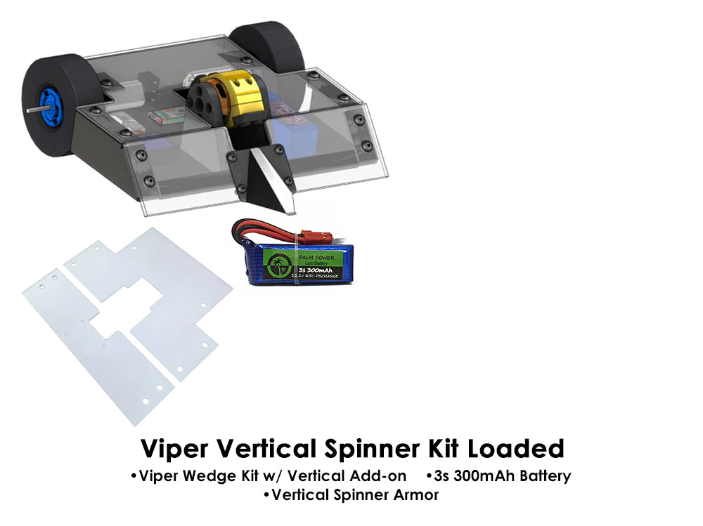 READY TO FIGHT FingerTech Viper Vertical Spinner Kits - Configurable