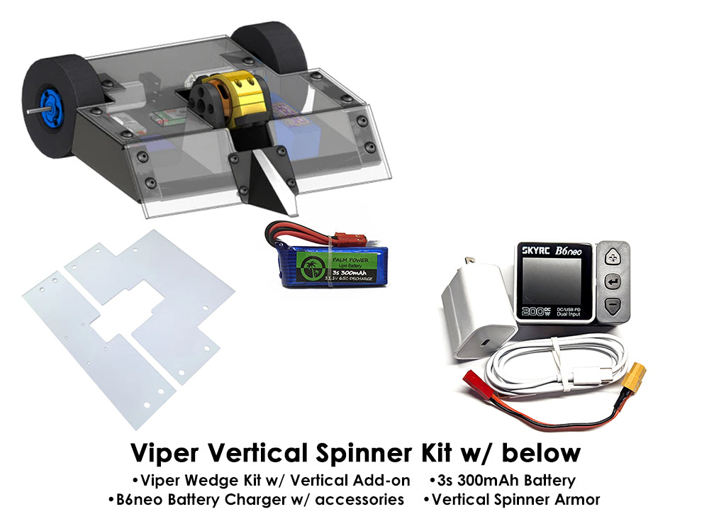 READY TO FIGHT FingerTech Viper Vertical Spinner Kits - Configurable