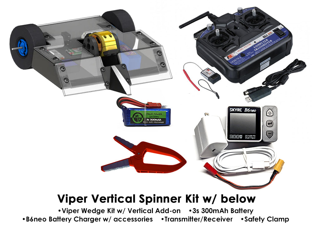 READY TO FIGHT FingerTech Viper Vertical Spinner Kits - Configurable