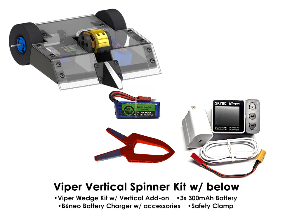 READY TO FIGHT FingerTech Viper Vertical Spinner Kits - Configurable