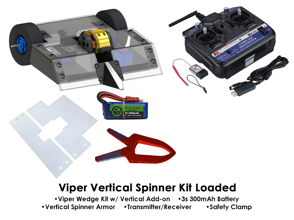 READY TO FIGHT FingerTech Viper Vertical Spinner Kits - Configurable