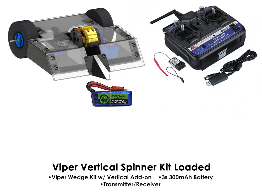 READY TO FIGHT FingerTech Viper Vertical Spinner Kits - Configurable