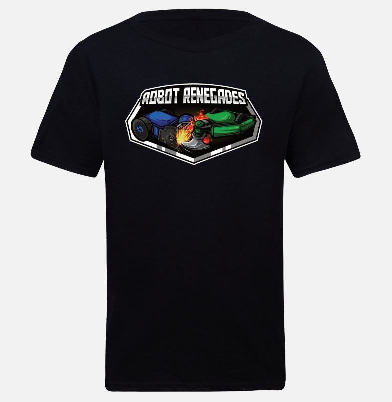 Robot Renegades Logo T-Shirt, Youth & Adult Sizes