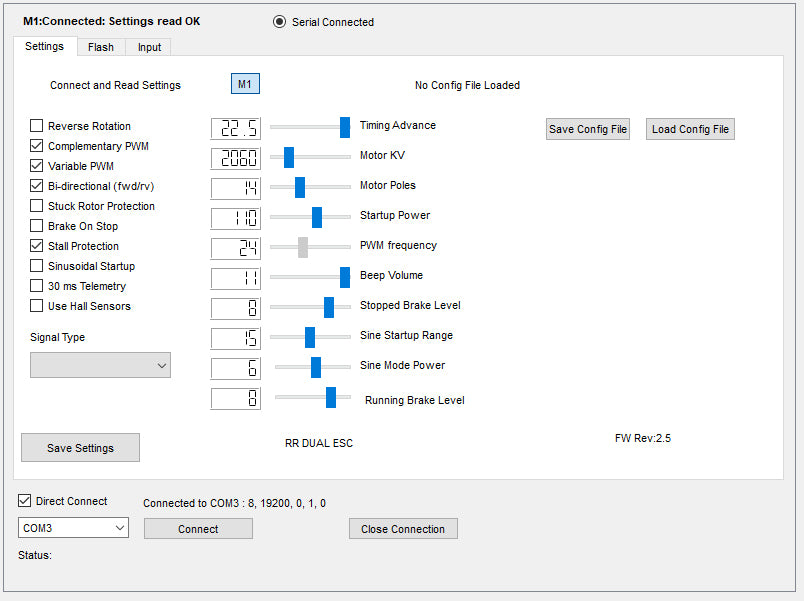 Repeat Robotics AM32 DUAL Brushless Drive ESC with BEC