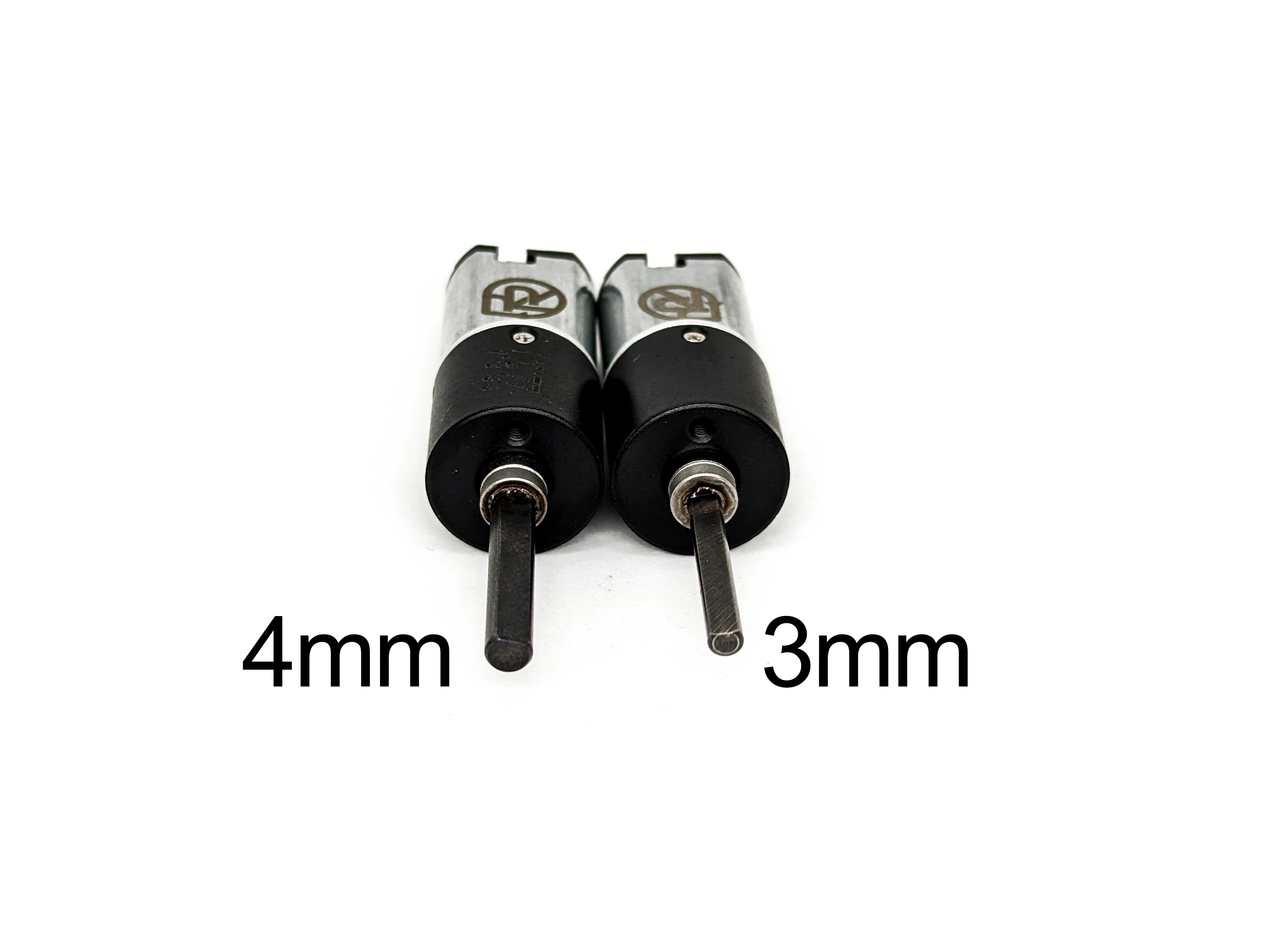 Repeat Robotics 16mm Brushed Planetary Motor MK2 4mm Shaft
