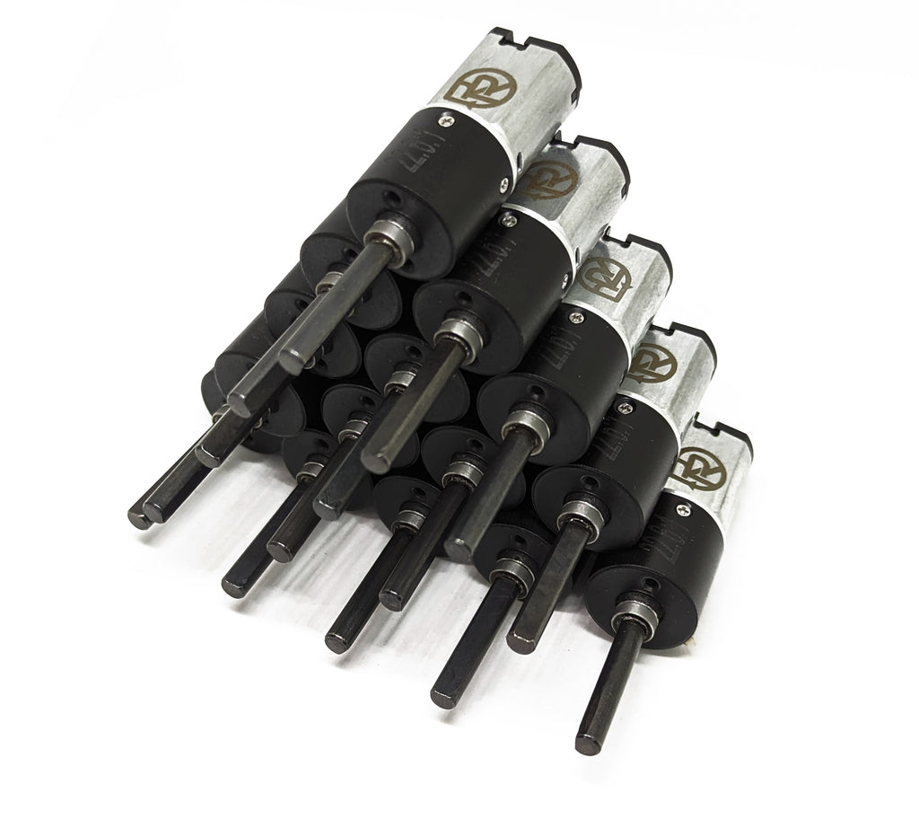 Repeat Robotics 16mm Brushed Planetary Motor MK2 4mm Shaft
