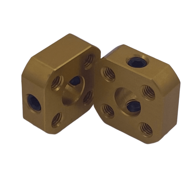 Repeat Gold Screw Hub (2pcs) - 6mm Bore