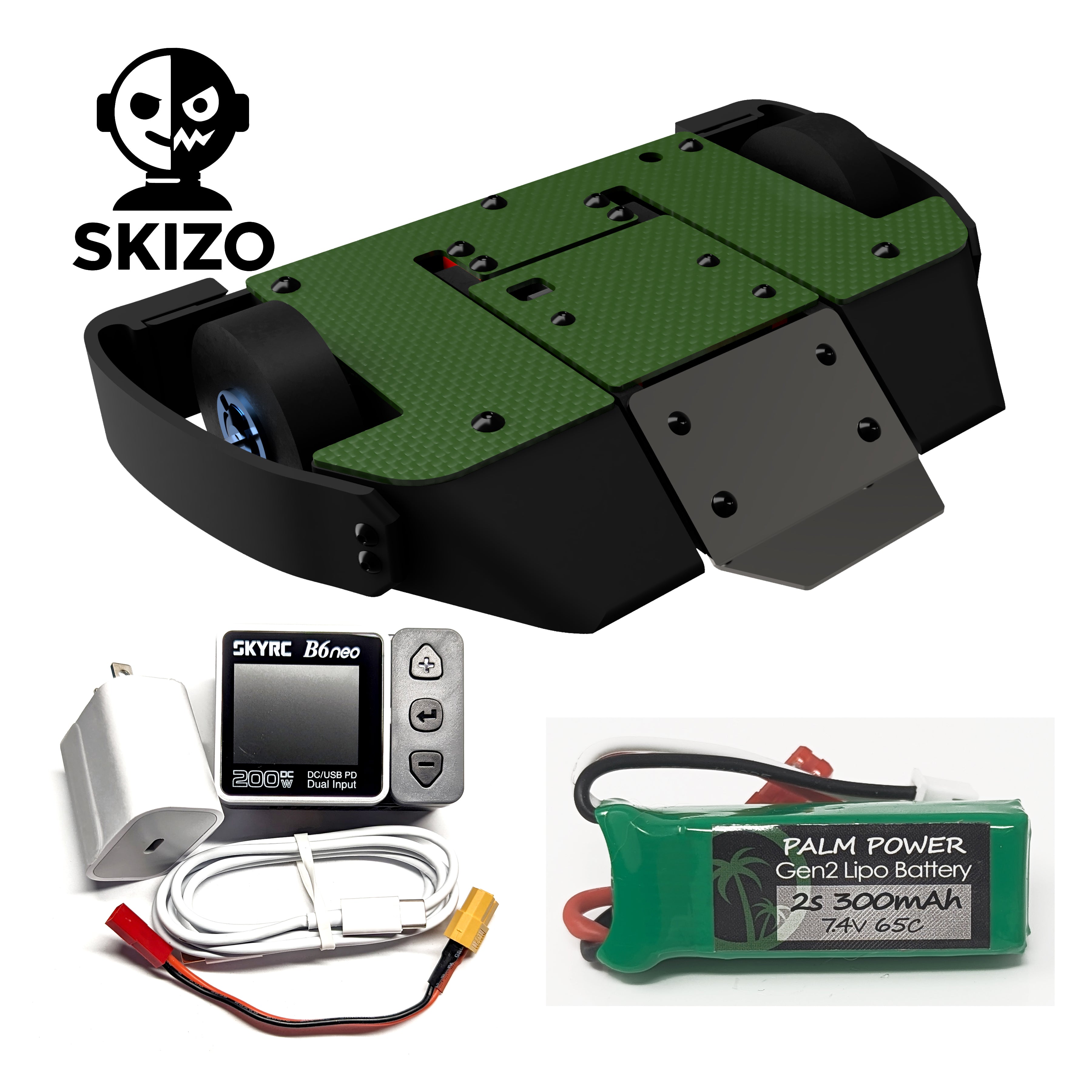 Skizo - Modular Full Combat Antweight Kit