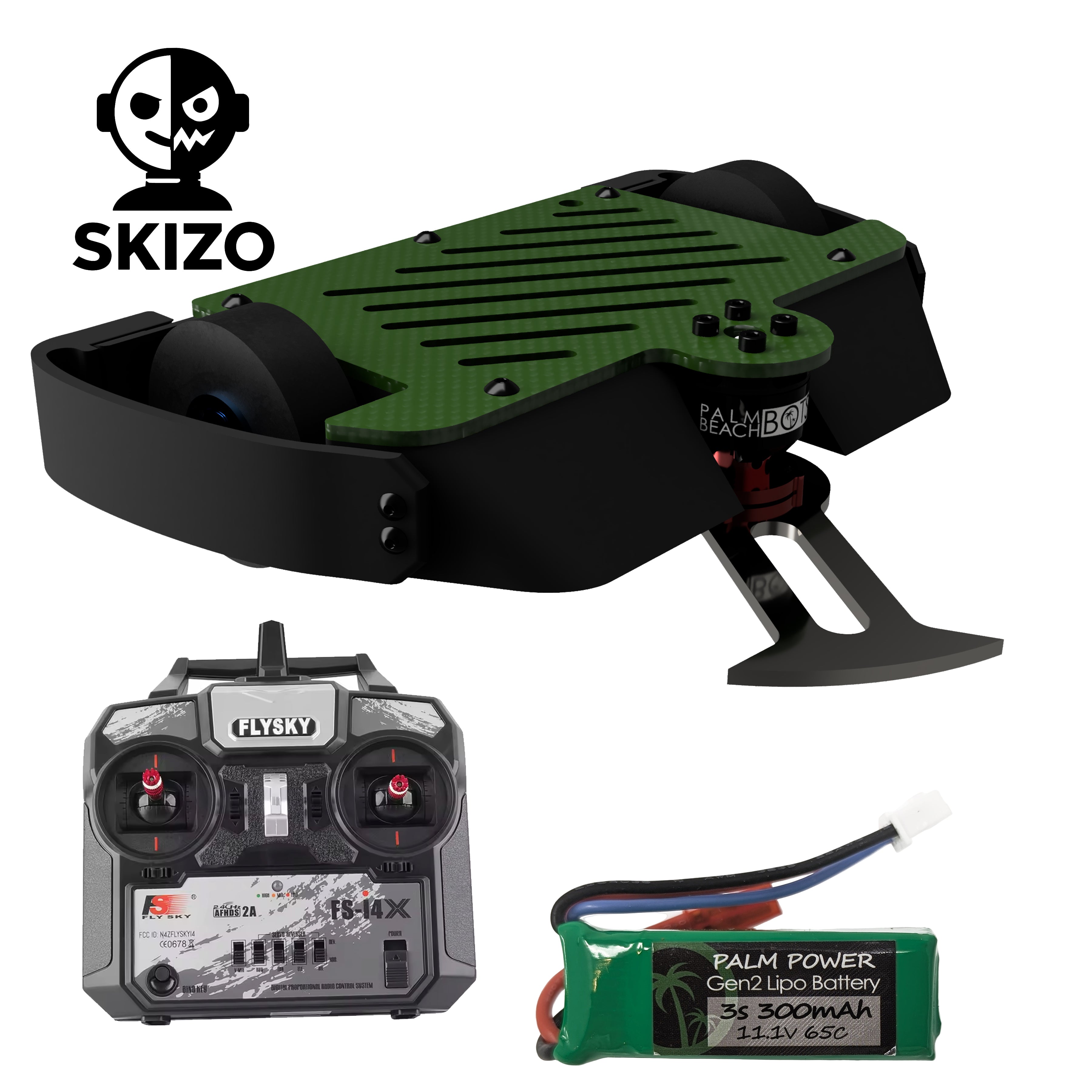 Skizo - Modular Full Combat Antweight Kit