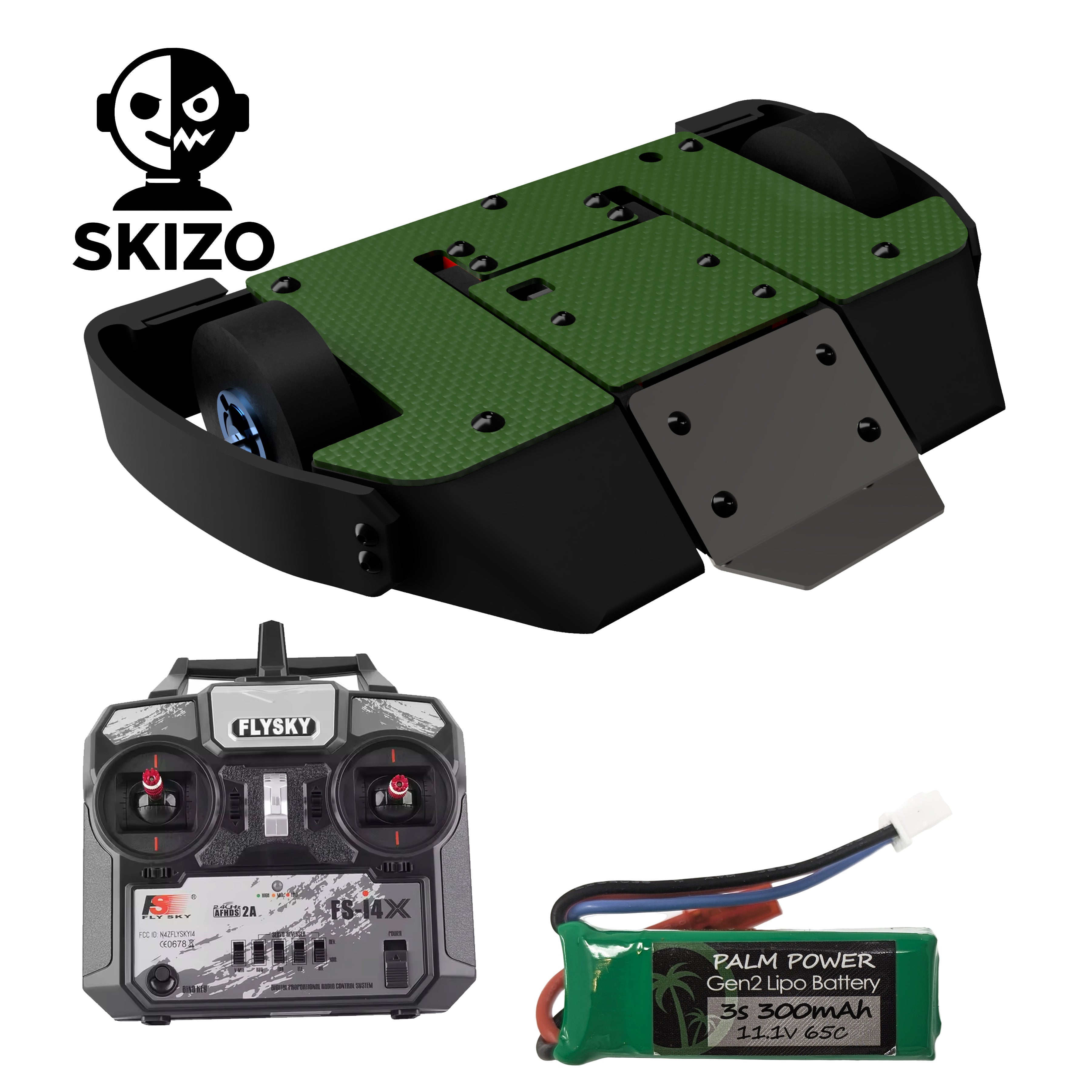 Skizo - Modular Full Combat Antweight Kit