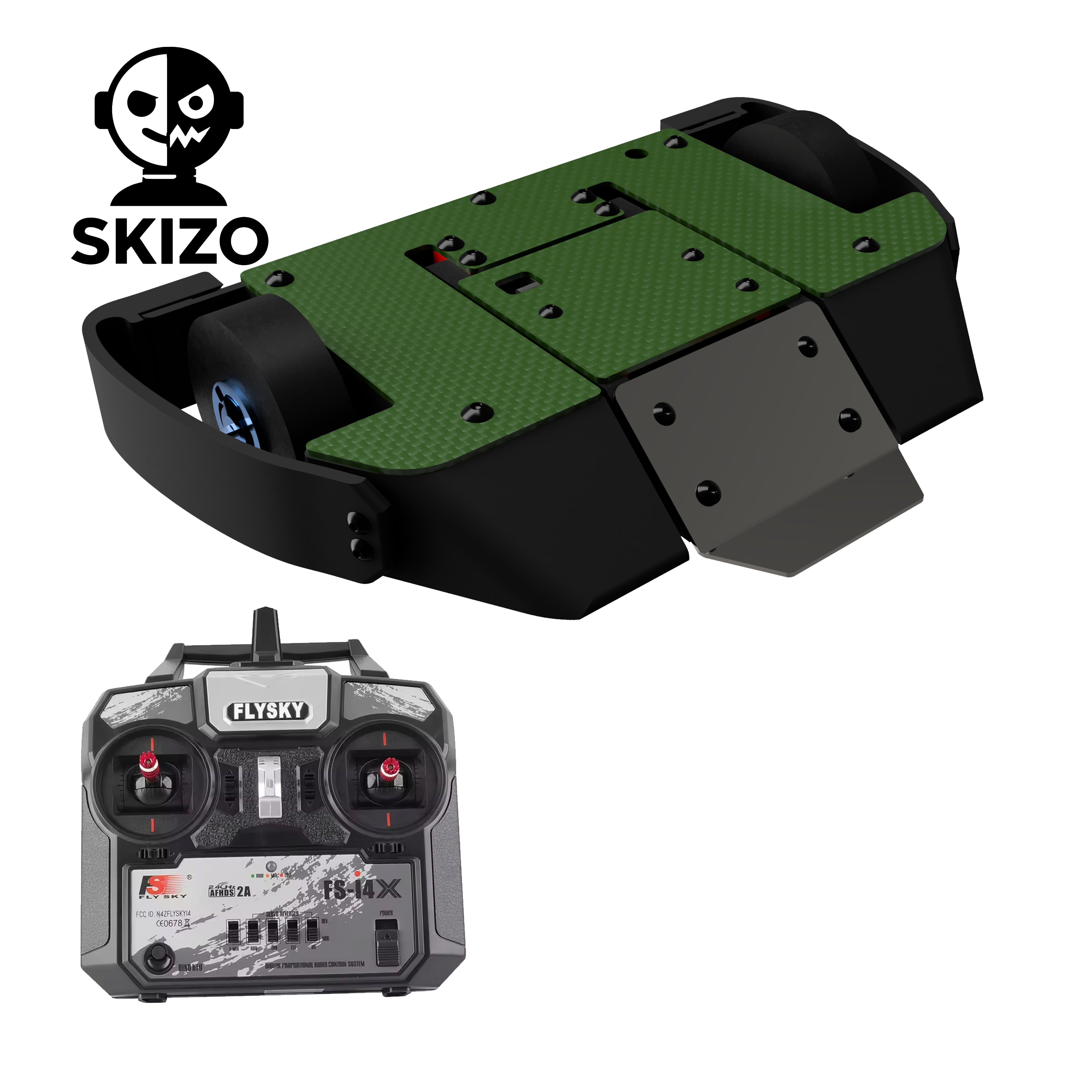 Skizo - Modular Full Combat Antweight Kit
