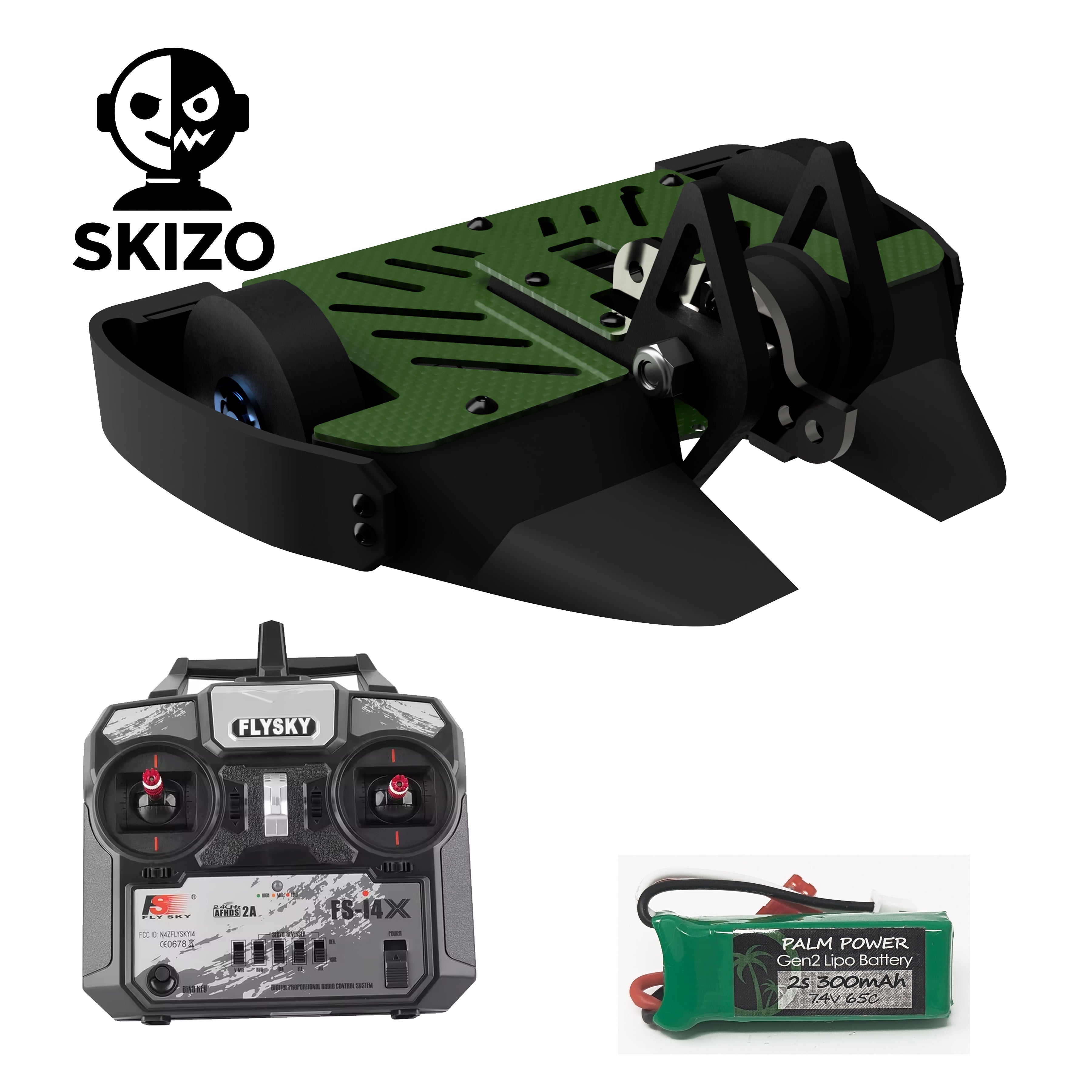 Skizo - Modular Full Combat Antweight Kit