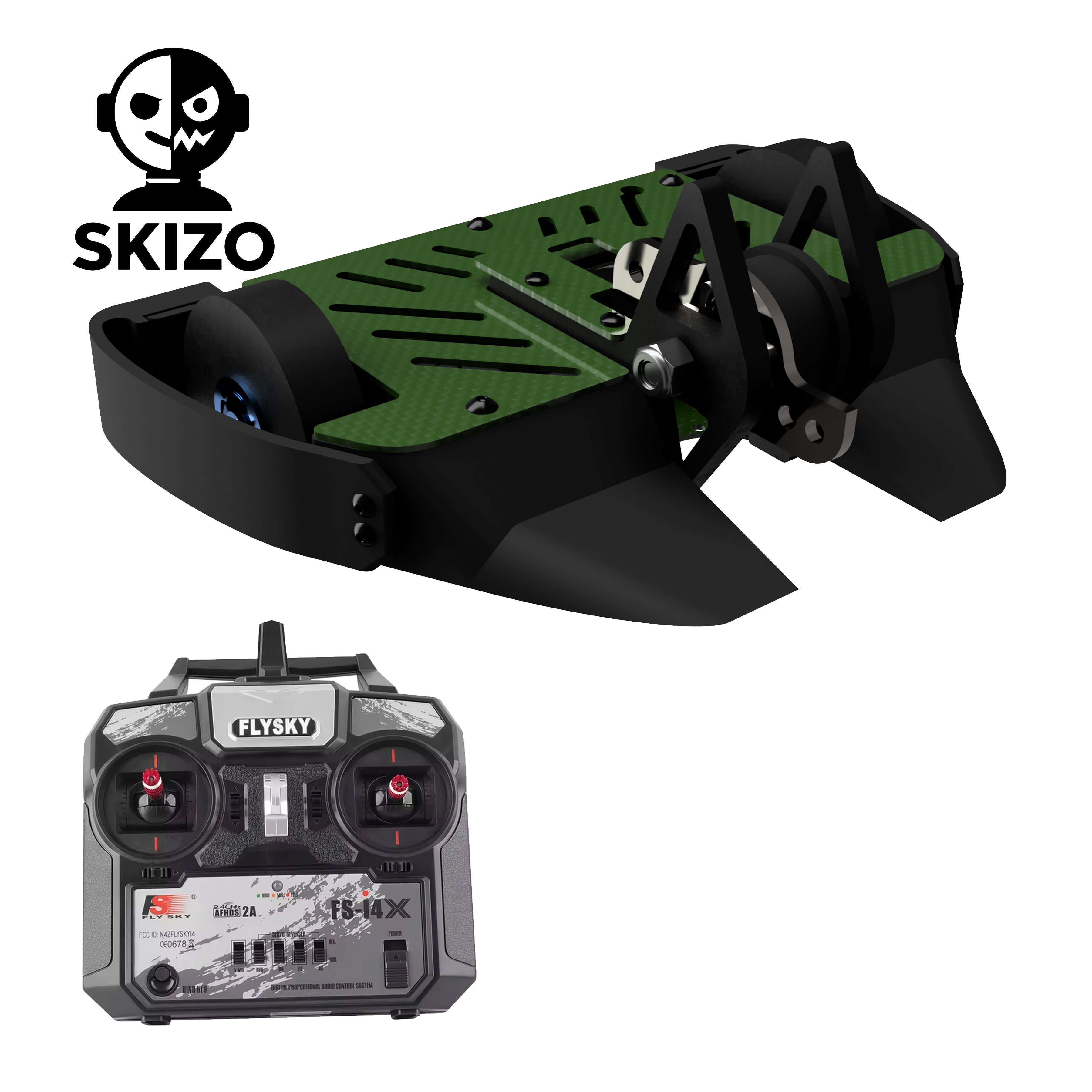 Skizo - Modular Full Combat Antweight Kit