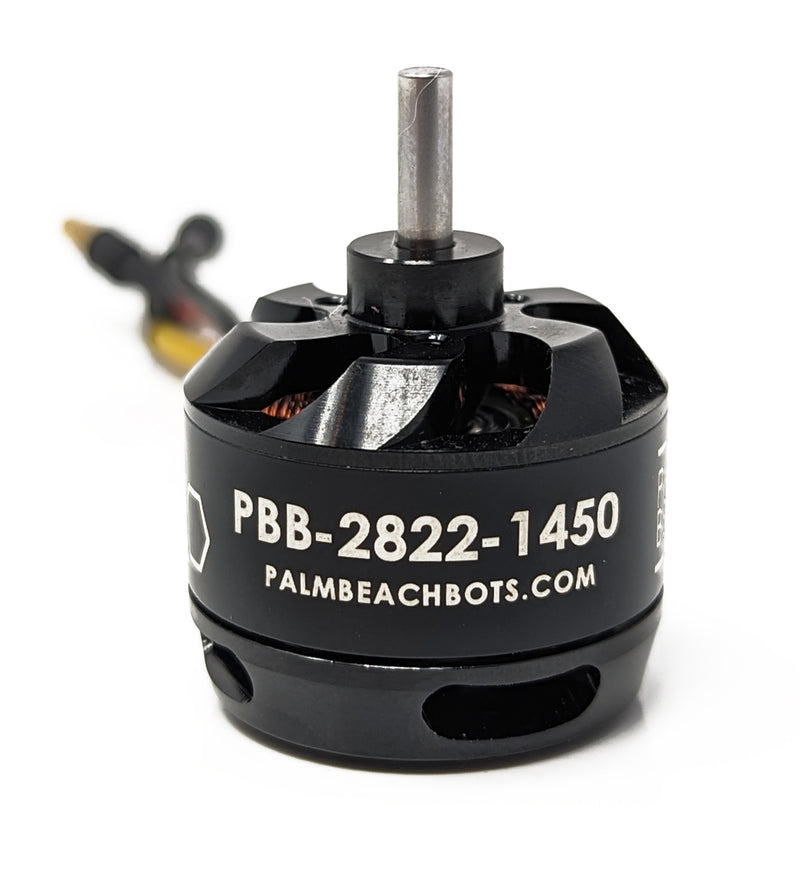 PBB D2822 Brushless Outrunner 1450KV 0.125in shaft - Upgraded