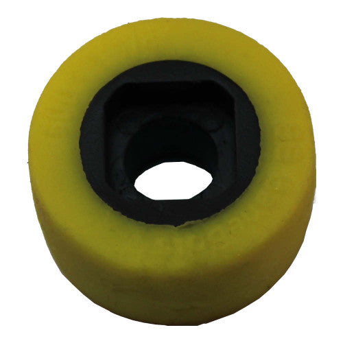 BaneBots T61 Wheel, 1-1/8" x 0.6", Hub Mount, 10A, Yellow