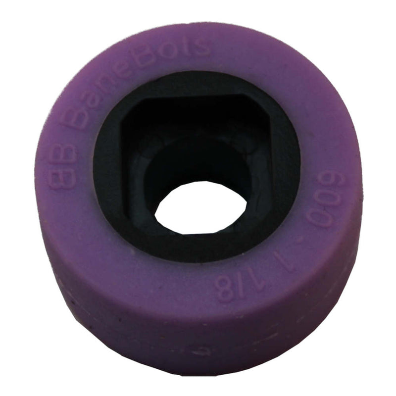 BaneBots T61 Wheel, 1-1/8" x 0.6", Hub Mount, 20A, Purple