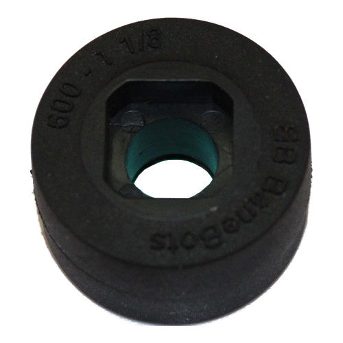 BaneBots T61 Wheel, 1-1/8" x 0.6", Hub Mount, 60A, Black