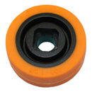 BaneBots T61 Wheel, 1-5/8" x 0.6", Hub Mount, 40A, Orange