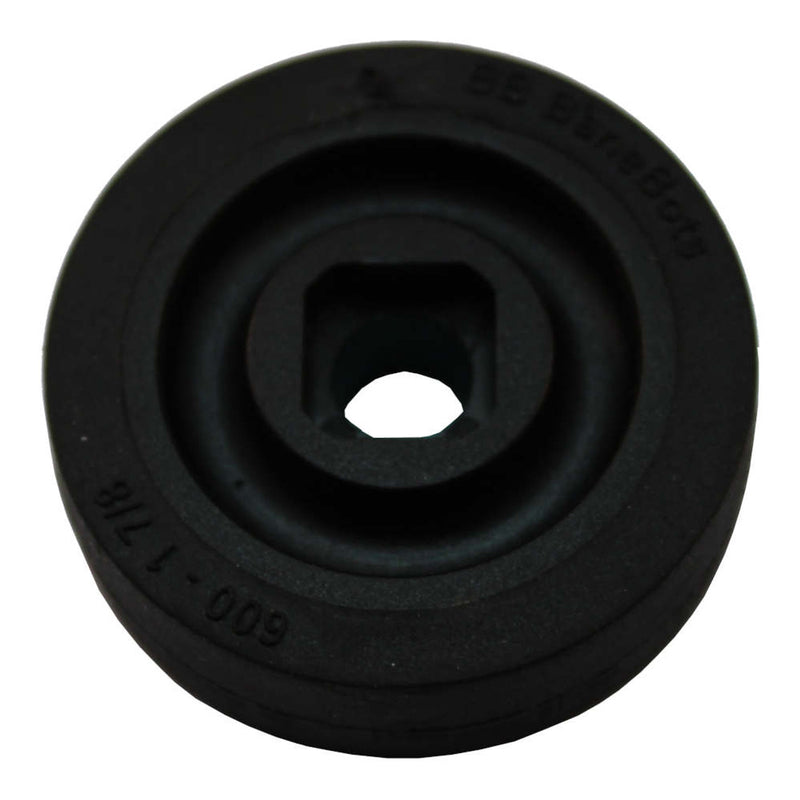 BaneBots T61 Wheel, 1-7/8" x 0.6", Hub Mount, 60A, Black