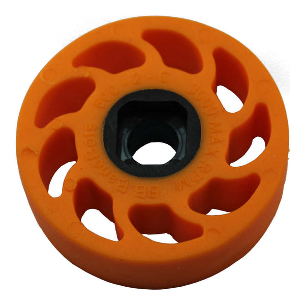 BaneBots T61 Compliant Wheel, 2" x 0.6", Hub Mount, 40A, Orange