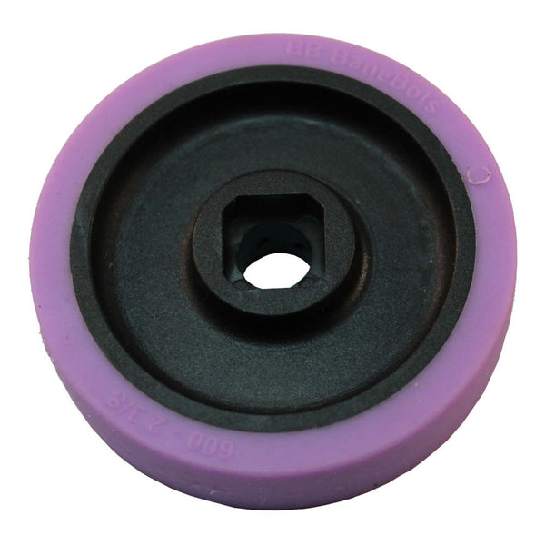 BaneBots T61 Wheel, 2-3/8" x 0.6", Hub Mount, 20A, Purple