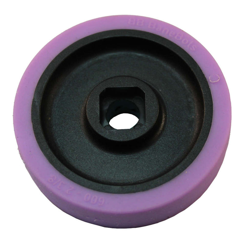 BaneBots T61 Wheel, 2-3/8" x 0.6", Hub Mount, 20A, Purple