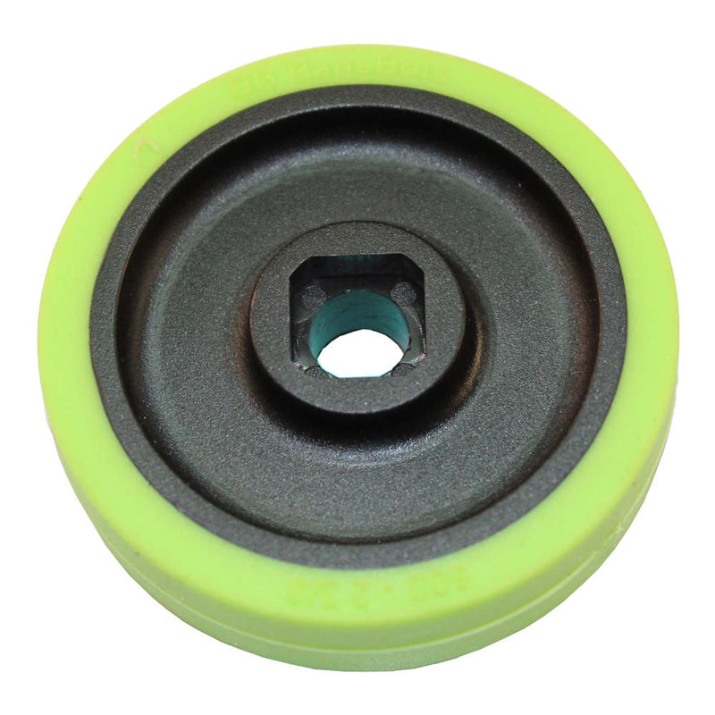 BaneBots T61 Wheel, 2-3/8" x 0.6", Hub Mount, 30A, Green