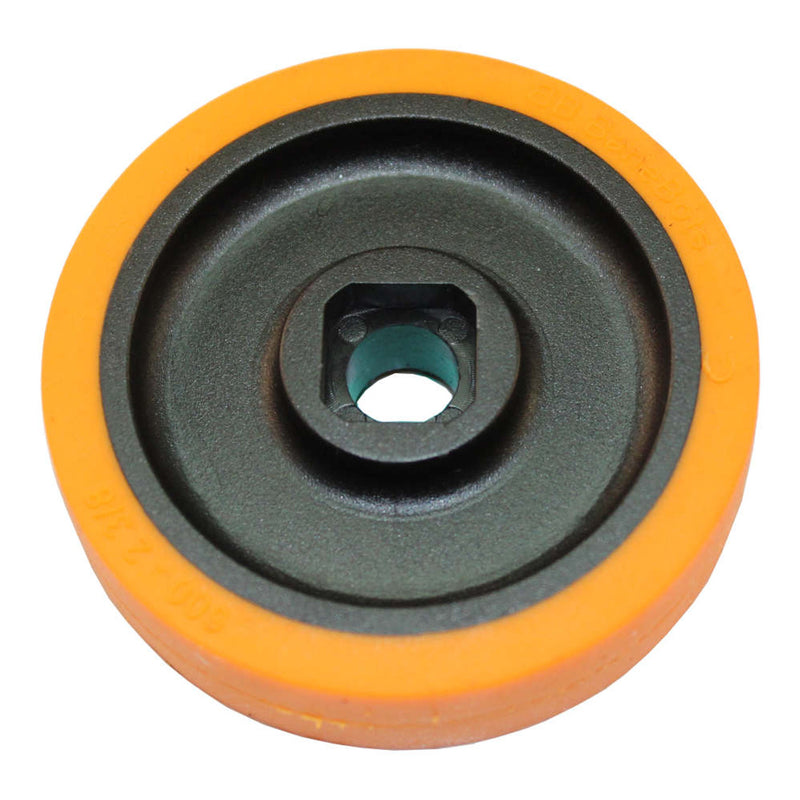 BaneBots T61 Wheel, 2-3/8" x 0.6", Hub Mount, 40A, Orange