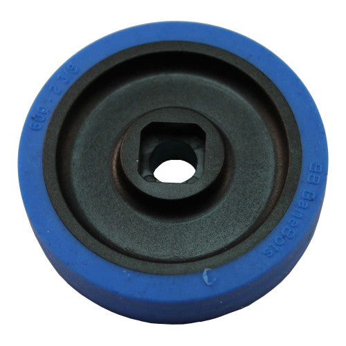 BaneBots T61 Wheel, 2-3/8" x 0.6", Hub Mount, 50A, Blue