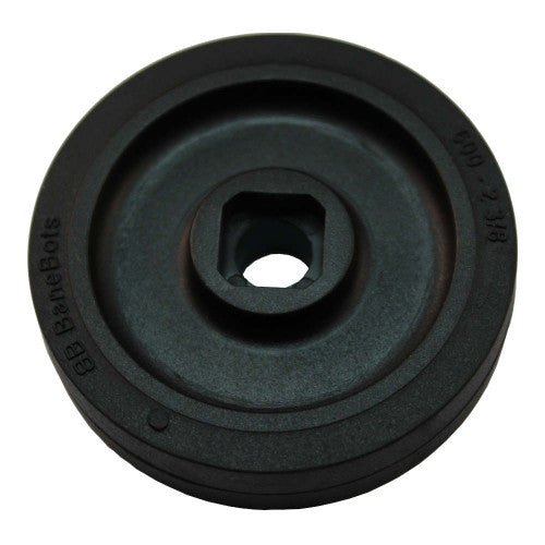 BaneBots T61 Wheel, 2-3/8" x 0.6", Hub Mount, 60A, Black