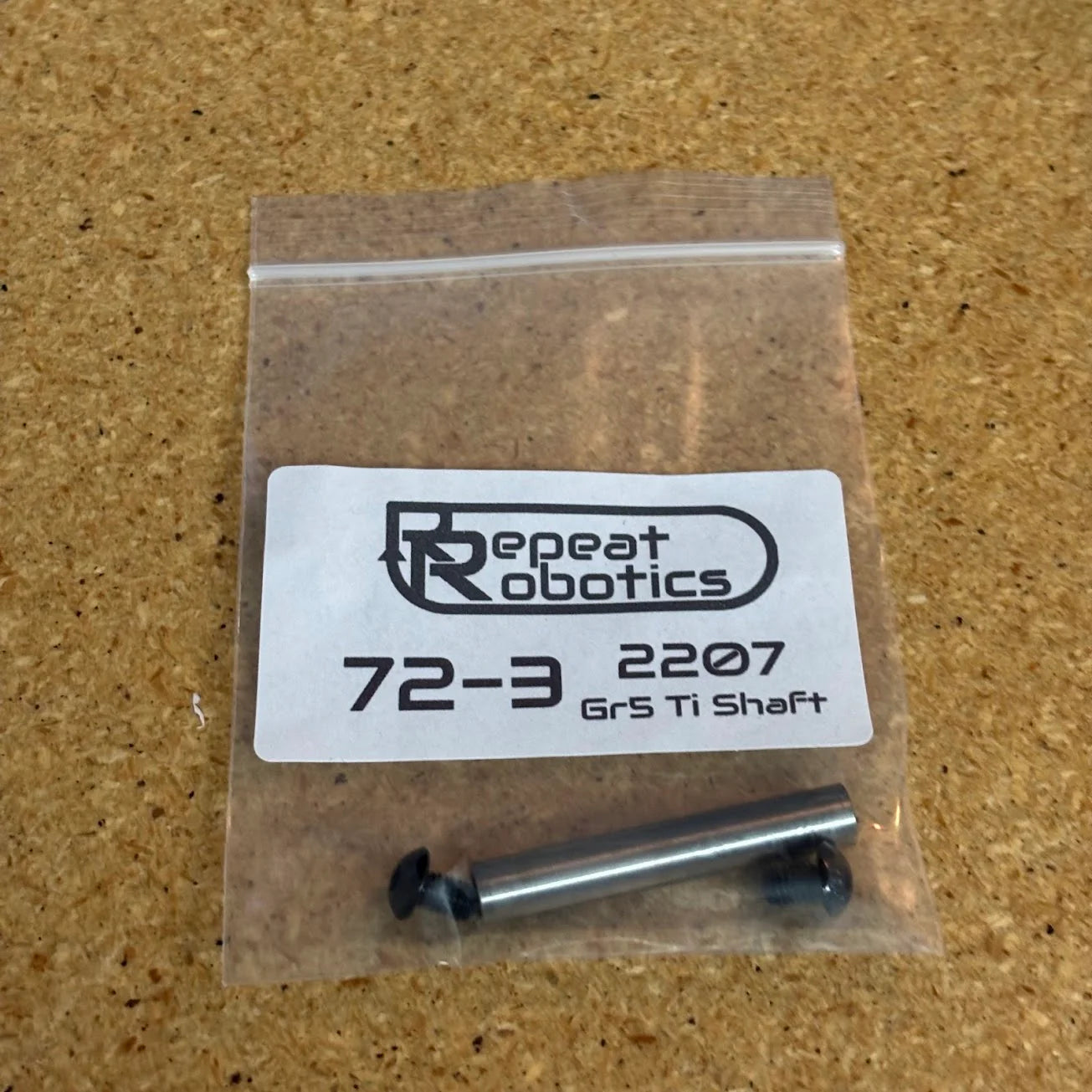 Titanium Shaft for Repeat 2207 Ant Hubmotor