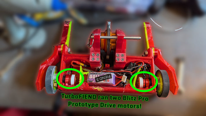 Blitz Pro 2306 - Brushless Bulletproof 24mm Drive Motor (5.2:1)