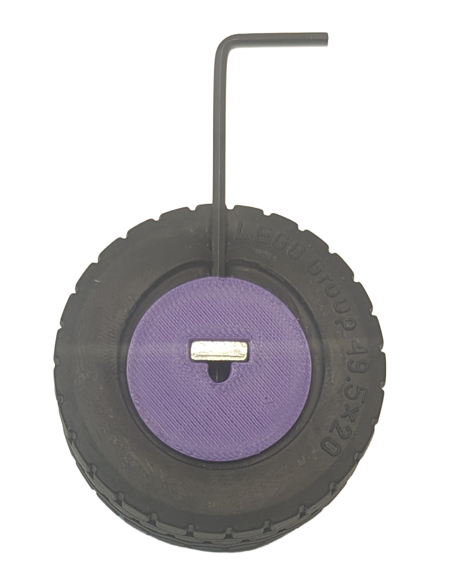 8-32 Square Nuts for Printed Wheels in Gen 2 Plastic Kits - 10 Pack