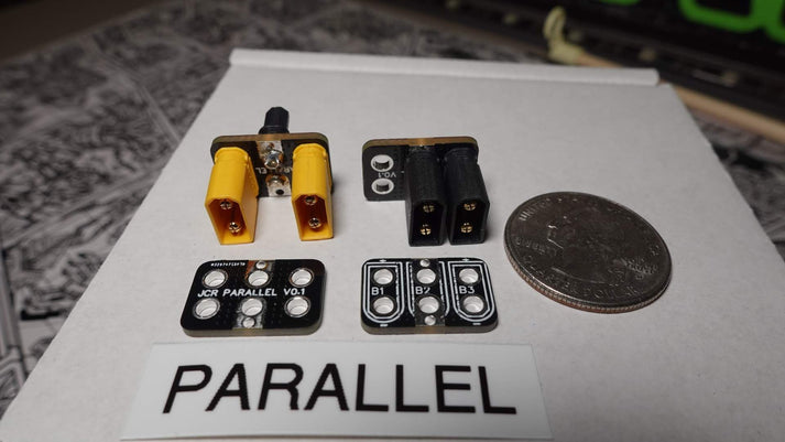 Just 'Cuz Battery Series and Parallel Boards (Pair) - Combine Batteries