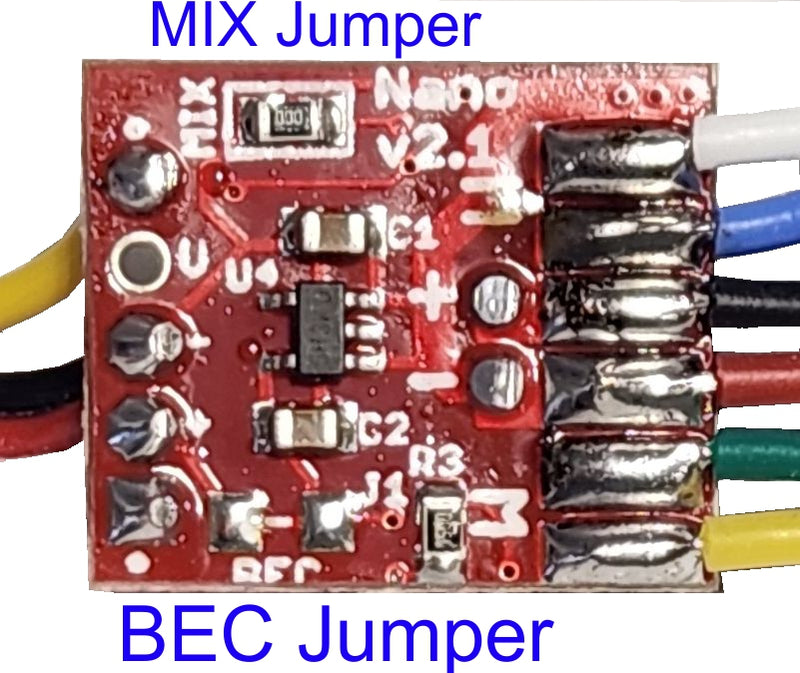 Scorpion Nano V2.1 tiny dual-channel speed controller w/ BEC