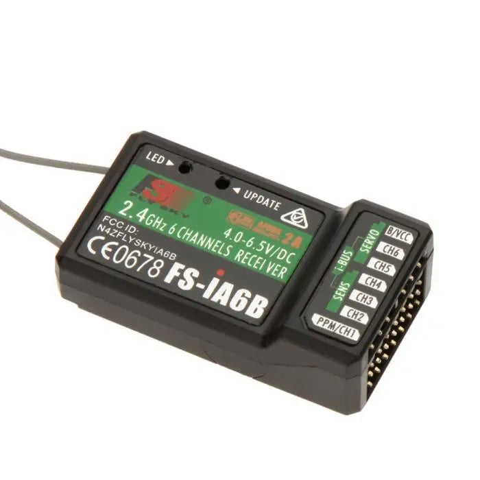 FlySky "IA6B" 2.4GHz 6-Channel Receiver AFHDS 2A FS-I6 Compatible