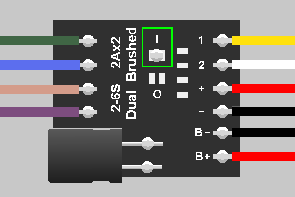 Repeat Robotics Dual Brushed ESC for Ant Drive