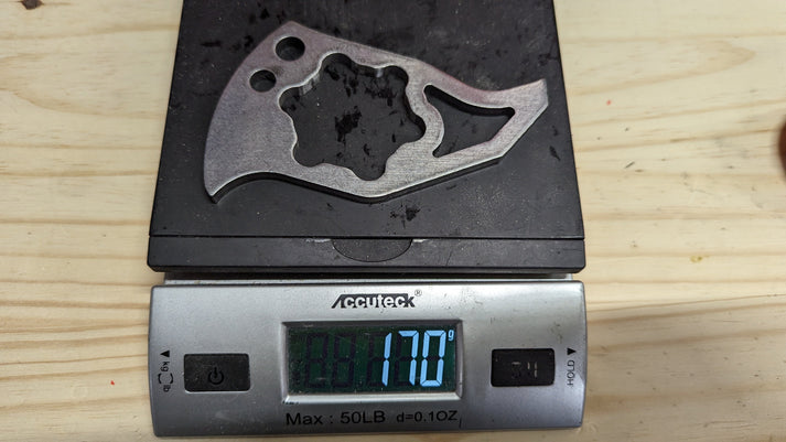 Snaggletooh AR500 Blade - 6 inch - for Just 'Cuz RDY 5536 Hubmotor