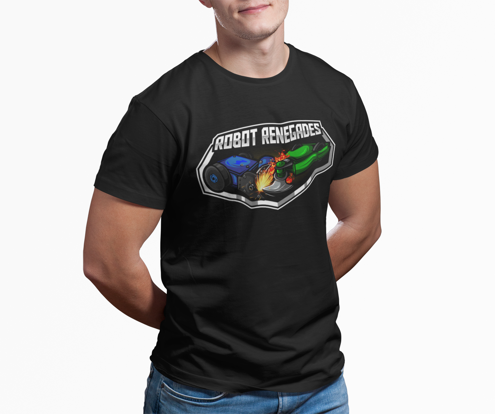 Robot Renegades Logo T-Shirt, Youth & Adult Sizes