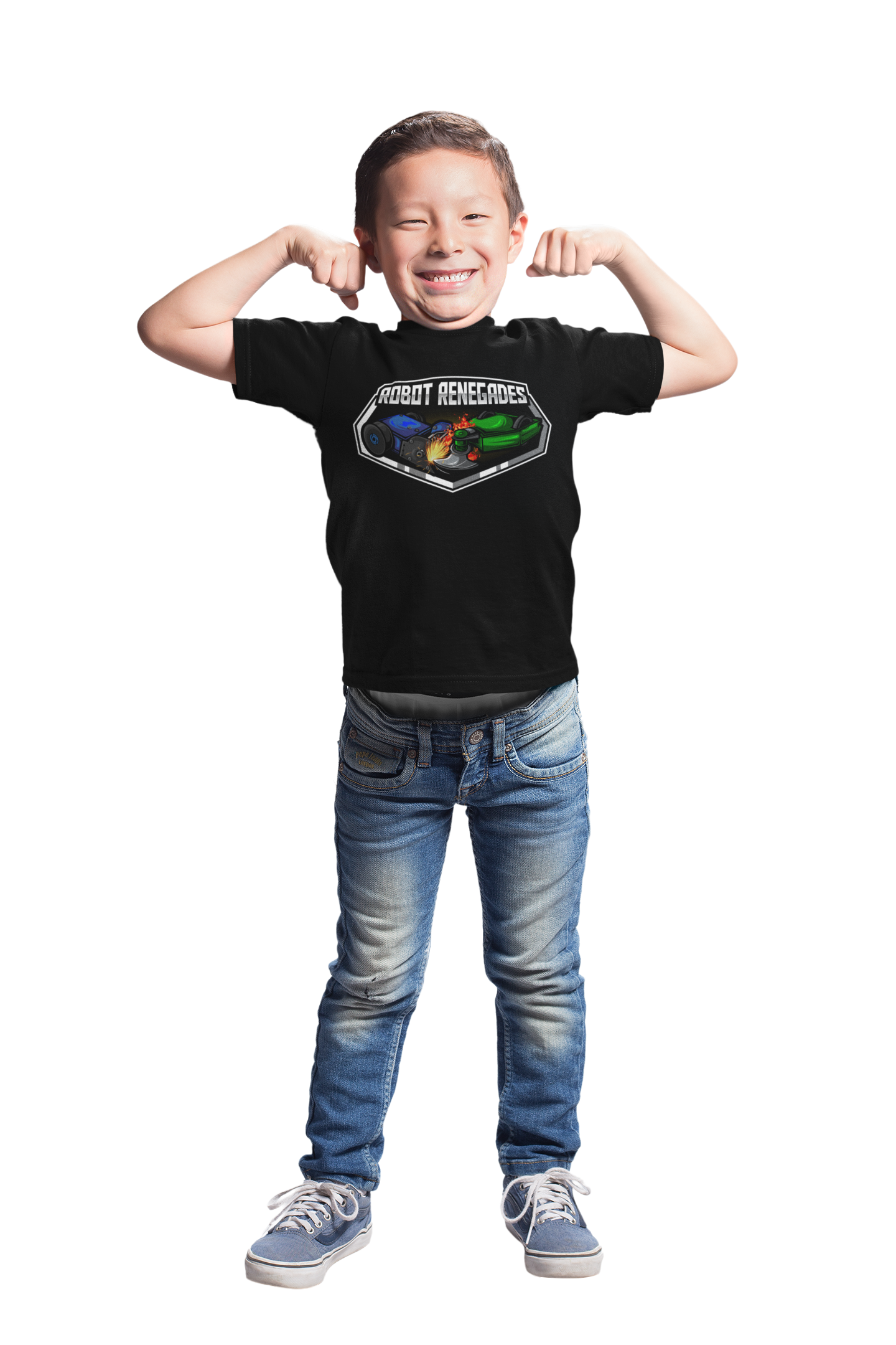 Robot Renegades Logo T-Shirt, Youth & Adult Sizes