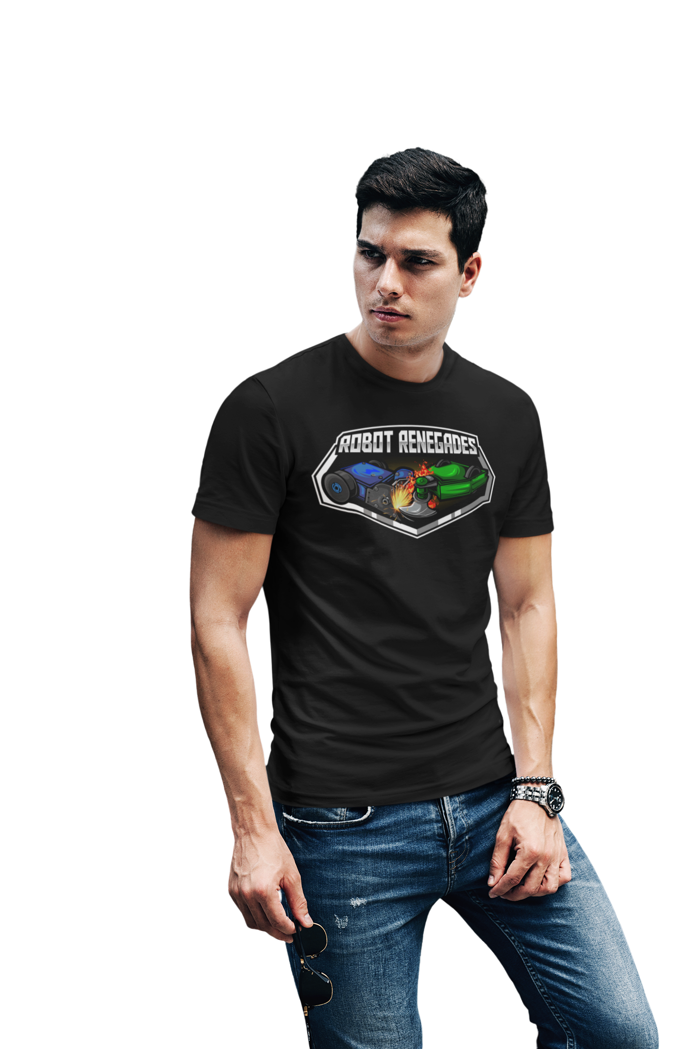 Robot Renegades Logo T-Shirt, Youth & Adult Sizes