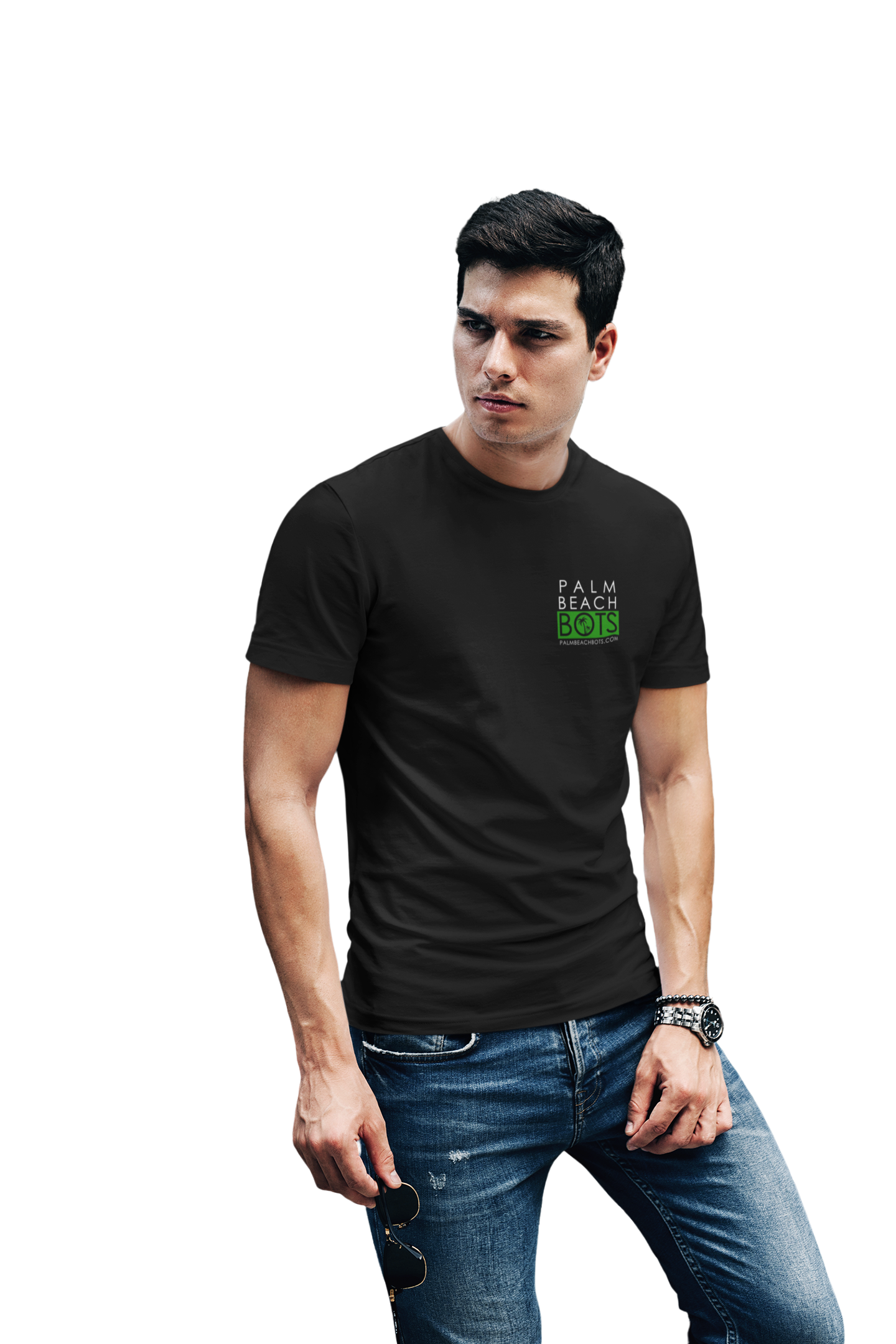 Palm Beach Bots Logo T-Shirt, 2 Sided