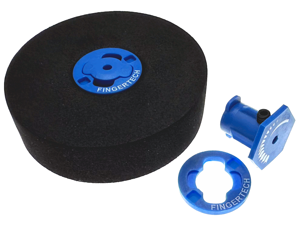 FingerTech Lightweight Twist Hubs WIDE (pair) 3mm x 0.75"