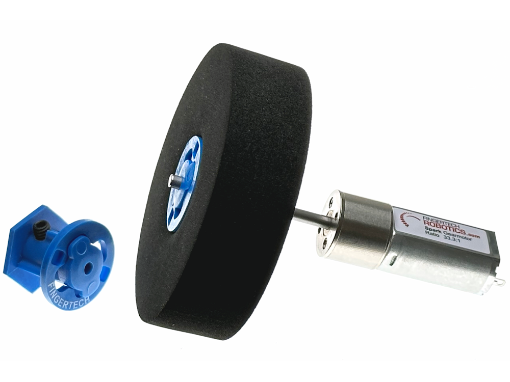 FingerTech Lightweight Twist Hubs WIDE (pair) 3mm x 0.75"