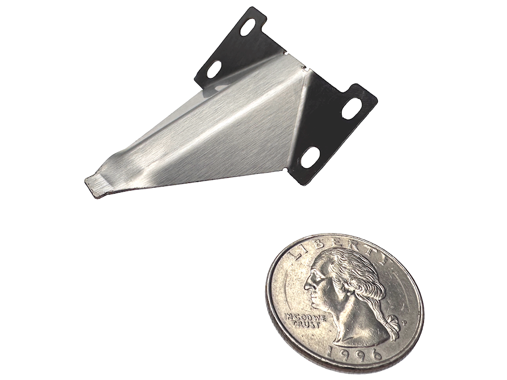 FingerTech Bent Steel Wedge for R3 Vertical Spinner