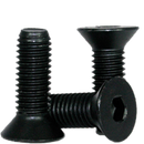 M2-0.40 x 5mm Flat Socket Cap Screws - Black Oxide (10 Pack) - Beetle Drive